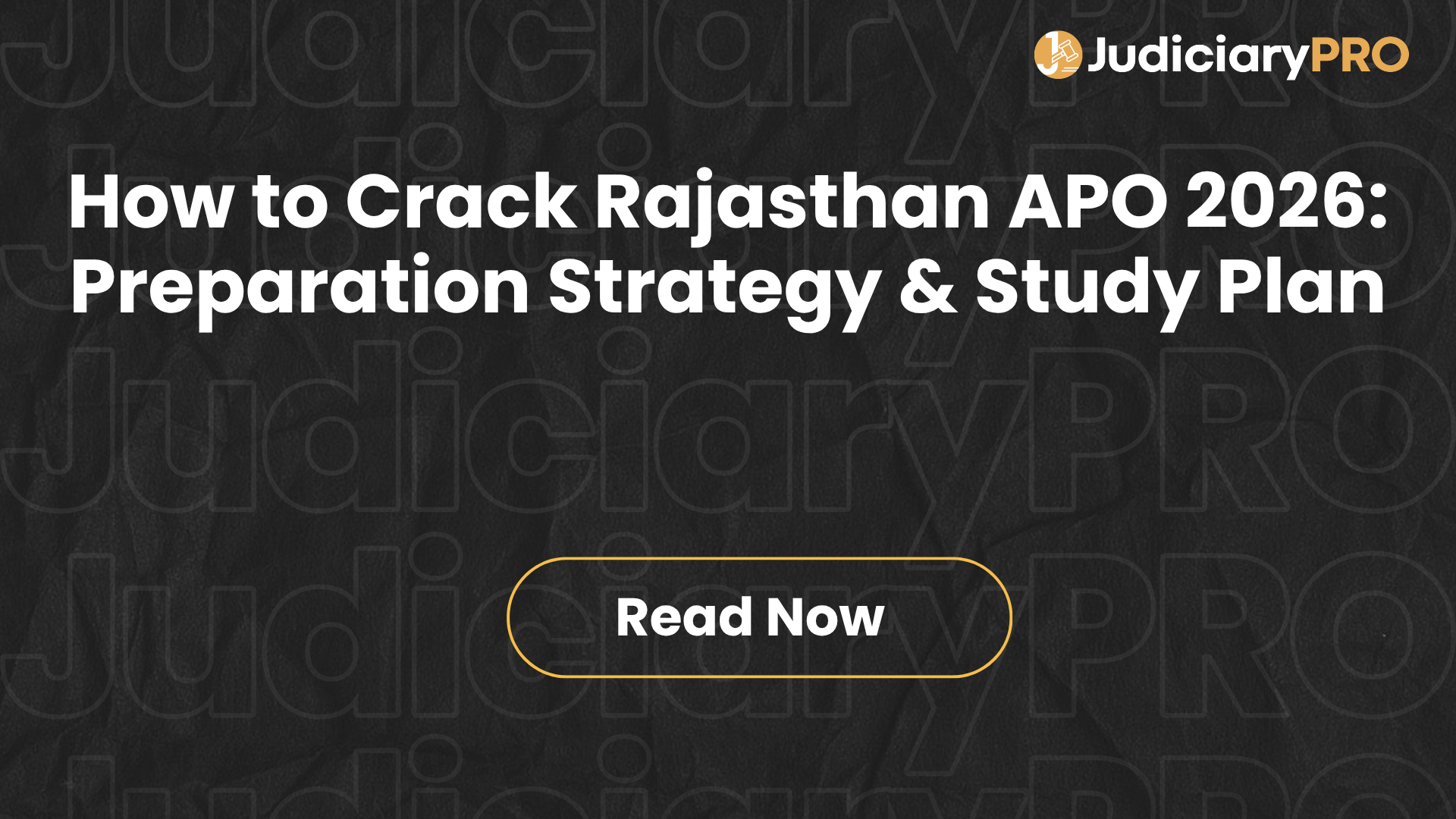 How to Crack Rajasthan APO 2026: Preparation Strategy & Study Plan
